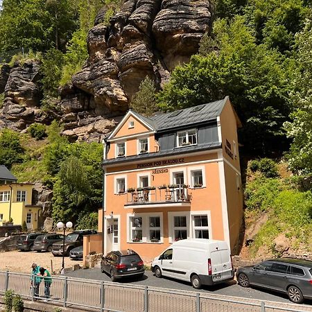 Pension Pod Skalou Hřensko Exteriér fotografie