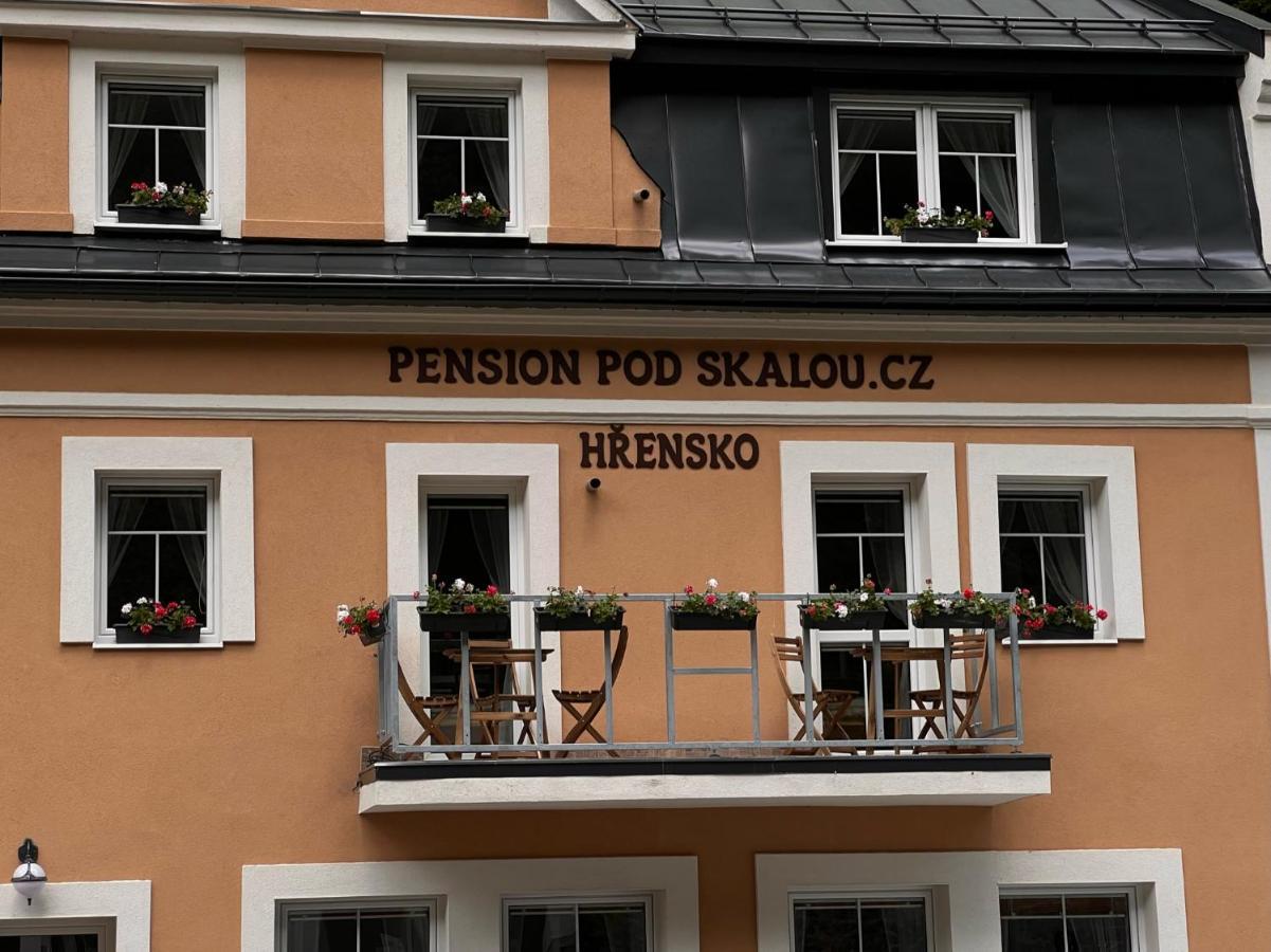 Pension Pod Skalou Hřensko Exteriér fotografie